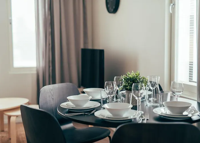 아파트 Forenom Serviced Koivuhaka 반타